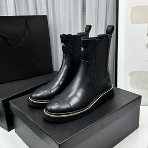 Designerskie buty kobiety botki kostki zimowe buty boot martin skórzana platforma liter