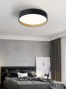 Потолочные светильники итальянская минималистская спальня круглая столовая.