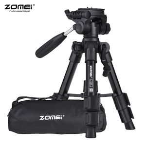 Tripods ZOMEI Tripod for Camera Lightweight Portable Mini Tabletop Travel Tripod Quick Release Plat for DSLR Smartphone 230809