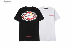 Crow Heartz Tシャツデザイナーシャツメンズ2023サマーファッションクロメスクロススカウトフラワーグラフィティプリントTシャツユニセックス