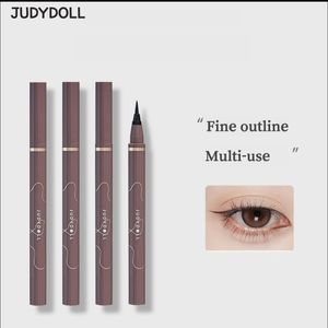 Combinação de Delineador de Olhos Judydoll Lápis Delineador Líquido Preto À Prova D'Água 24 Horas de Longa Duração Maquiagem Japonesa Caneta Delineadora Superfina Suave 230809