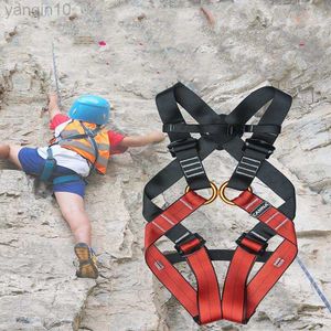 Rock Protection Children Safety Belt Child Full Body Harness Rock Climbing Children Safety Protection Adjustable Kid Harness Outdoor Equipment HKD230810