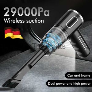 Вакуумные чистящие средства 29000pa Car Vacuum Cleamer Портативный высокотехнологический вакуумный очиститель для автомобилей для автомобиля Сильная всасывание беспроводное портативное устройство для дома x0810