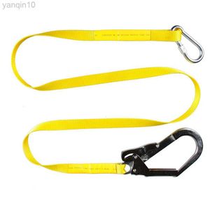 Rock Protection Safety Belts Harness Reliable Climb Accessory Simple Practical Protective Gear Hanging Rope Accessories Climbing Equipment HKD230810