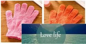 Wholesale Moisturizing Spa Skin Care Cloth Bath Glove Exfoliating Gloves Cloth Scrubber Face Body Bath Gloves 1000pcs