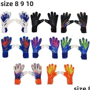 Sports Gloves Wearing Goalkeeper Professional Mens Football Adt And Childrens Thickened Drop Delivery Outdoors Athletic Outdoor Accs