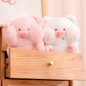 Animais de pelúcia recheados 14-40cm bonito gordo rosa piggy brinquedos porco macio animal plushie para crianças bebê reconfortante presente de férias