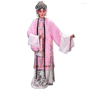 Stage Wear Chinese Folk Dance Costume Embroidered Opera Clothing Long Sleeve Ancient Drama Performance