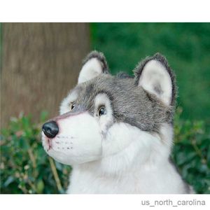 Gefüllte Plüschtiere Wolf Plüsch Spielzeug lebensechte weich gefüllte Tier entzückende Plus