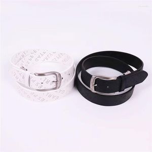 Belts Golf Men's And Women's Belt Sports Leisure Fashion Alloy Buckle Breathable Perforated Couple High Quality Accessories