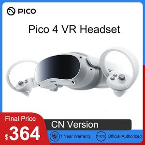 VR Gözlük Orijinal Pico 4 VR Kulaklık All-One Sanal Gerçeklik Kulaklığı Pico4 3D VR Gözlük 8128GB 8256 GB Destek Steam VR 230809