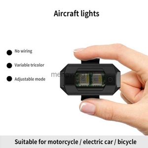 Bike Lights Flash Warning Light Multiple Lights Modes 1100mah Usb Charging Flash Lamp Wireless For Car Motorcycle Bicycle Tail Light HKD230810