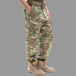 Mens Pants Cargo Blade Tactical Army Military Casual Long Trousers Streetwear Camouflage Vandring Camping Hunting 230809