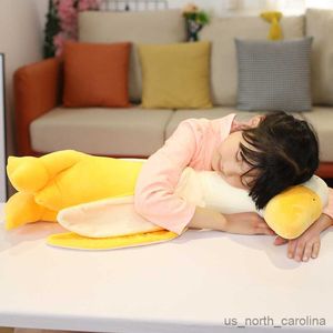 Fyllda plyschdjur Creative Funny Banana Goose Duck Plush Toys Roliga gåvor Goose Plysch Soft Toys For KidSoft Sweet Room Decor R230810