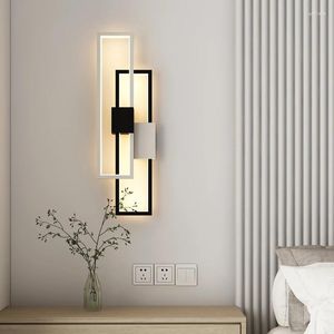 Suporte de lâmpada de parede Iluminação de luz para quarto Sala de estar Decoração de casa Luzes de fixação Decorar lâmpadas LED modernas