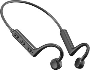 Benledande hörlurar öppna öronhörlurar Bluetooth 5.1 Sport trådlösa hörlurar med inbyggd mikrofon, svett resist-tant headset för löpning, cykling, vandring