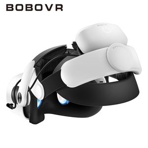 VR AR Accessorise BOBOVR M2 Pro Battery Head Strap For Oculus Quest 2 VR Elite Halo Strap with Battery Pack Comfort Adjustable for Meta Quest2 VR 230809