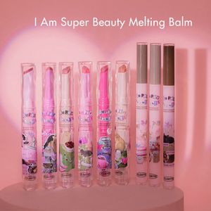 Batom FLORTTE First Kiss Series Love Pen Mirror Watergloss Lip Glaze Moisturizing Women's Beauty Makeup Stick Jelly lips 230809