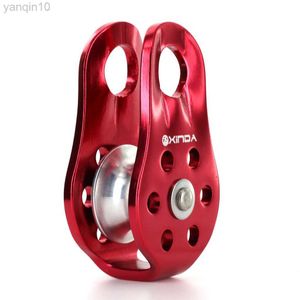 Rock Protection Mountaineering Climbing Rope Pulley Arborist Tree Climb 20KN or 2000kg Red HKD230810