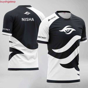 2023 Drużyna esports Męskie i damskie koszulki CSGO DOTA23D Player Jersey Secret TI9 T-Shirt T-Shird