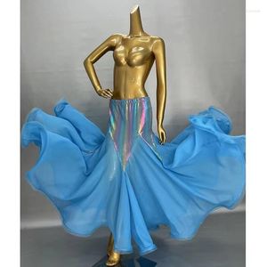 Scene Wear Belly Dance Long Kjol 2023 Gypsy Exotic Dancer Wedding Carnival Festival Outfit Performance Costumes Women Dress