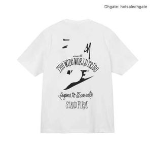 Moda de luxo marca SY clássico masculino e feminino T-shirt anjo coelho dinossauro dados 8 bola manga curta camiseta YSKT
