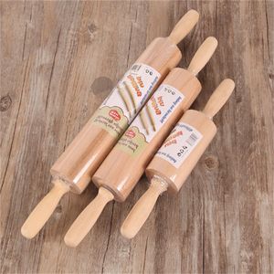 3 Size Professional Wooded Rolling Pin For Baking Dough Rolle Smooth Tapered Design Fondant Pie Crust Cookie Pastry Kitchen Cooking Baking Tools JL1859