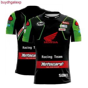 2023 Team eSports Herren- und Damen-T-Shirts Sommer 3 D Druckt-Shirt Motorrad Rennsportkleidung Fashion Lose mit kurzen Ärmeln