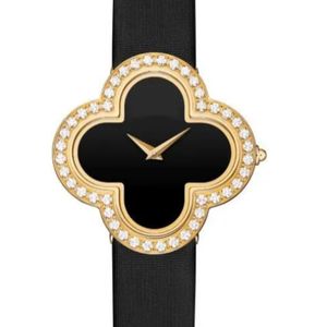 Nya damer Fashion Luxury Leather Strap Multicolor Quartz Electronic Watch