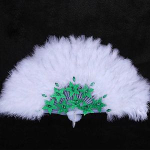 Produkty w stylu chińskim w stylu Feather Fani Klasyczny czarny fan ręki Lolita Wedding Dance Party Cosplay Akcesoria Decor Home Decor