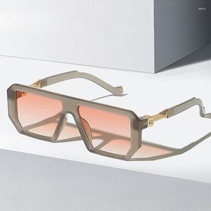 Sunglasses Art Box 8725 Fashion Men's And Women's Versatile INS Style Flat Mirror