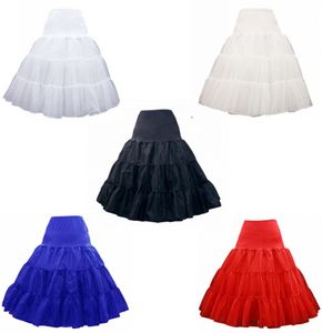 Petticoats a-line crinoline kjol puffy bröllop petticoats kort brud underskirt slip kvinnor brudtillbehör