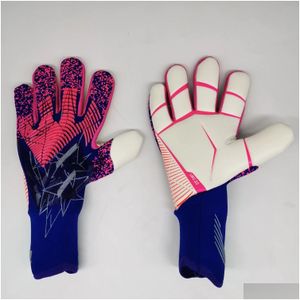 Спортивные перчатки вратаря 4 мм, профессиональные мужские футбольные перчатки, детские утолщенные спортивные перчатки для улицы, Accs 533