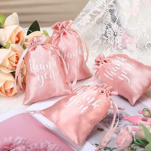 Gift Wrap 5pcs Thank You Welcome Bags Birthday Bachelorette Hen Party Baby Shower Wedding Engagement Bridal Table Decoration