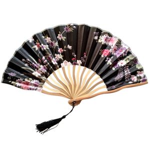 Produtos de estilo chinês ventilador dobrável vintage retrô chinês bambu mão dobrável ventilador de mão de dança decoração de casa ornamentos artesanato presente ventilador 2g