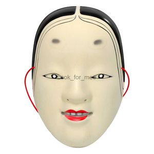 Prajna maskesi tam yüz çünkü yetişkin Japon suşi dükkanı hayalet maske asılı kolye dekoratif sahne retro hkd230810