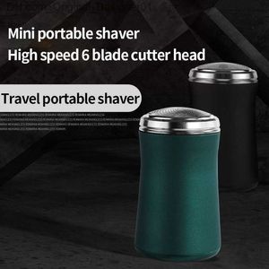 Small modern shaver electric men's mini travel portable beard knife washable boyfriend electric shaver Z230811