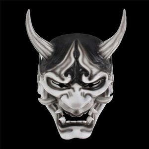 Halloween harts Hannya rollspelande parti Devil Mask Noh Buddhism Cosplay Prajna masker japanska samurai mask HKD230810