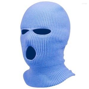 Bandanas Yüz Maskesi Soğuk Hava için 3 delikli Kış Rüzgar Yalıtım