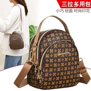 Backpack Style 2023 Backpack Women's Bag Diagonal Straddle Bag Female Student Korean Version Versatile Trend One Shoulder Dual Use Mini Bagstylishdesignerbags