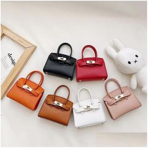 Handbags 2023 Kids Purses And Mini Crossbody Bag 2022 Cute Little Girl Small Coin Pouch Toddler Purse Hand Tote Drop Delivery Baby Mat Dhm04