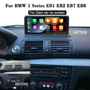 Autoradio Android 13.0 per BMW Serie 1 E87 E82 E88 E81 Touchscreen multimediale stereo Apple CarPlay Unità principale Android Auto Aggiornamento dvd per auto