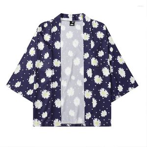 Mäns Sleepwear Men Robe Cardigan Taoist Kimono Japanese Style Bathrobe Summer Male Yukata Shirts Casual Home Nightwear Outfits