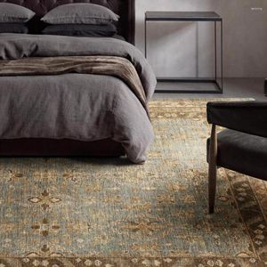 Carpets Vision Taste Continuous System Rural Wool Manual Carpet Villa A Living Room Bedroom Carpetgc193kilimyg40