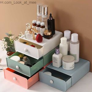 Hot Desktop Storage Box Drawer Style Cosmetic Desk Dormitory Desk Storage Box on Desk Organize Cabinet Shelves Storage Box Z230811