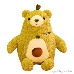 Stuffed Plush Animals 25-60CM Cute Cartoon Fruit Bear Plush Toys Stuffed Soft Animals Avocado Bear Doll For Girls Gifts R230810