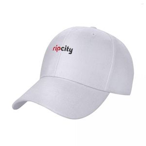 Ball Caps R.I.P City Baseball Cap Luxury Man Hat Hats Большой размер для женщин