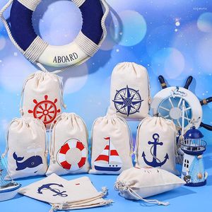 Geschenkpapier, Kreuzfahrt-Anker, Nauti-Taschen, Boot, nautisch, Junge, Mädchen, Geburtstag, Strand, Hochzeit, Junggesellenabschied, Brautparty, Kater-Set