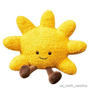 Doldurulmuş Peluş Hayvanlar Yaratıcı Sunshine Peluş Oyuncaklar Güneş Peluş Dolgulu Yumuşak Araba Sofa Yastık Bebekleri Yatak Odası Dekorasyon Hediyesi Çocuklar için R230810