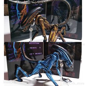 NECA Alien 3 Dog Alien Xenomorph Фигурка Коллекционная модель игрушки Классическая кукла для подарка T230810